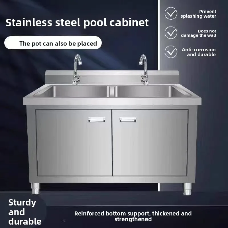 特厚ステンレス製キッチンシンク、業務用・家庭用一体型キャビネ - Commercial Kitchen Worktops のレビューと価格