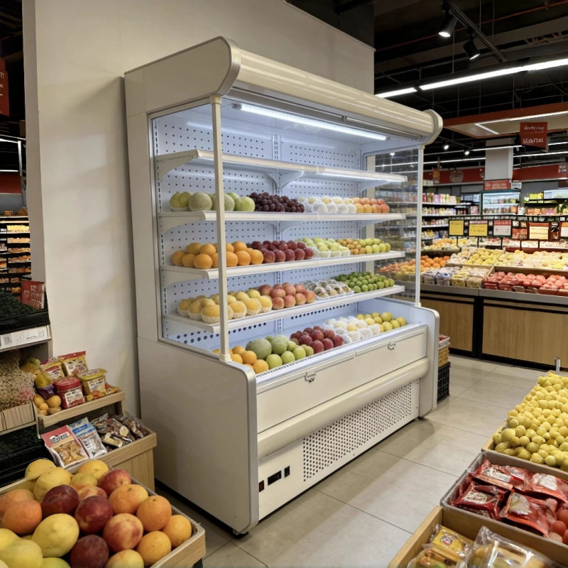 カスタム多層オープンショーケース食料品陳列冷蔵庫（コンプレッ - Commercial Chest Freezer のレビューと価格