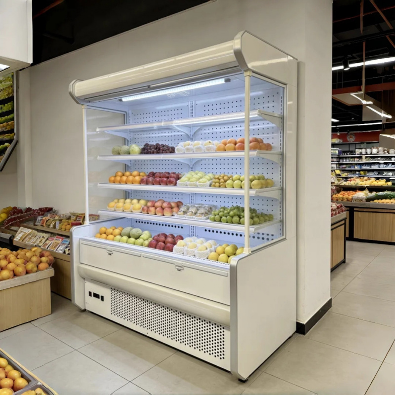 カスタム多層オープンショーケース食料品陳列冷蔵庫（コンプレッ - Commercial Chest Freezer のレビューと価格