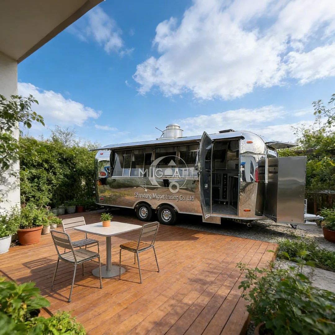 ステンレス製移動式キッチンカート 屋外フードトレーラー 商業 - Commercial Kitchen Worktops のレビューと価格