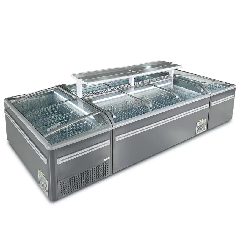 R290冷媒を使用したガラス天板のチェスト型冷凍庫。業務用冷 - Commercial Chest Freezer のレビューと価格