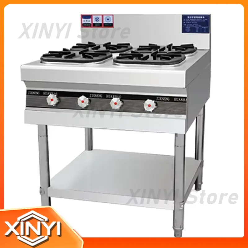 高効率業務用ガスコンロ、工業用ステンレス製ヘビーデューティー - Range Commercial Kitchen のレビューと価格