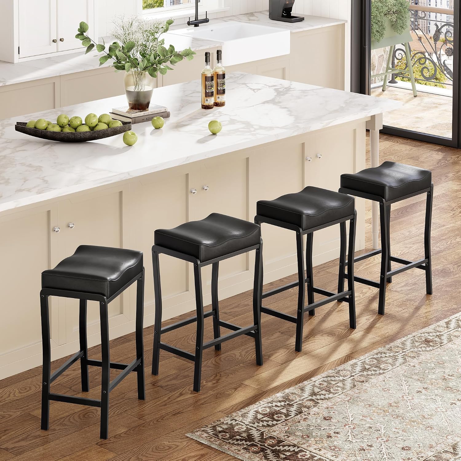 カウンターハイトバースツールセット（1/2/4脚）、26.2 - Commercial Kitchen And Bar のレビューと価格