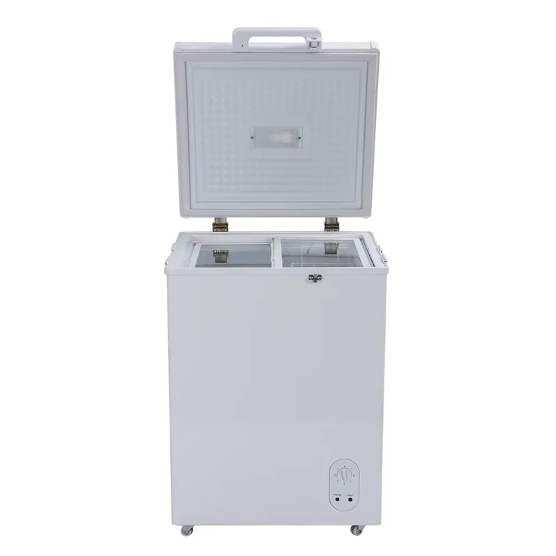 高品質68L横型ソーラーチェストディープフリーザー、アイスク - Commercial Chest Freezer のレビューと価格